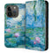 Waterlilies, 1916-19 by Monet iPhone 15 Pro Folio Case